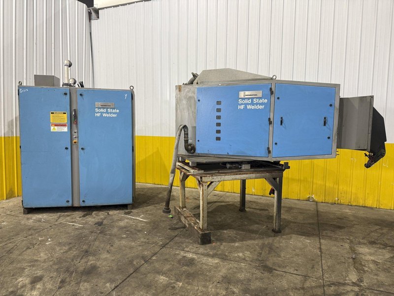 150 KW THERMATOOL MODEL #CF14-1506460 SOLID STATE HF WELDER SYSTEM, THERMAVIEW CONTROLS: YOBRO #24318