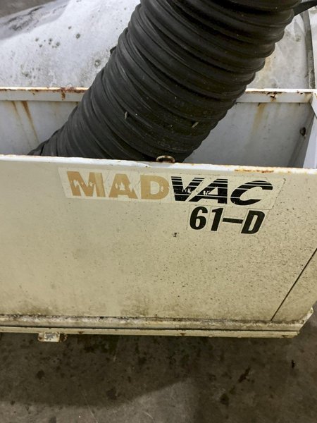 MADVAC MODEL 61-D LITTER &amp; DEBRIS VACUUM: YOBRO #24863