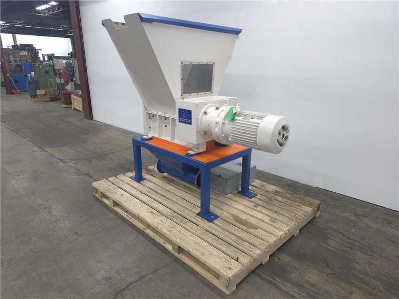 Shred Tech Used ST-20 Shredder, 12" x 26", 20 HP, 40 cutters