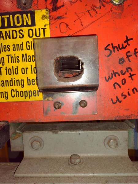 1/2 HP SWEED MACHINERY INC METAL BANDING SCRAP CHOPPER 110V: STOCK #22666