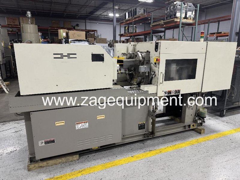 Toshiba Used EC45N II Electric Injection Molding Machine, 44 Ton, Yr. 2010, 1.23 oz.