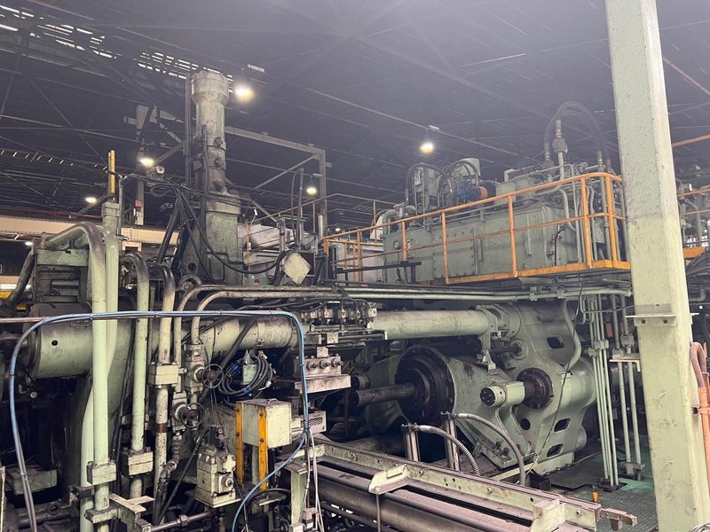 1800 Ton UBE Aluminum Extrusion Press (14715)