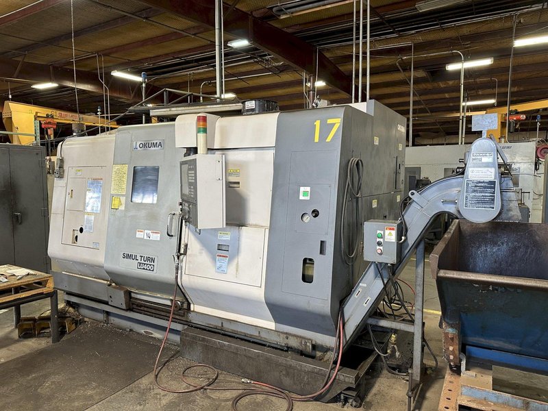 2006 OKUMA LU400 2SC650 4 Axis CNC Lathe