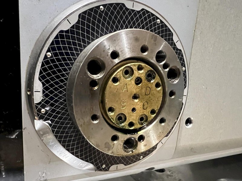 PL Lehmann combiFlex 4th-5th Axis Dual Rotary Table Fanuc Motor Chirone T2-510520