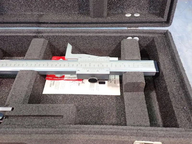 Starrett 20" 510mm Vernier Height Gage W/case - 254e&amp;m