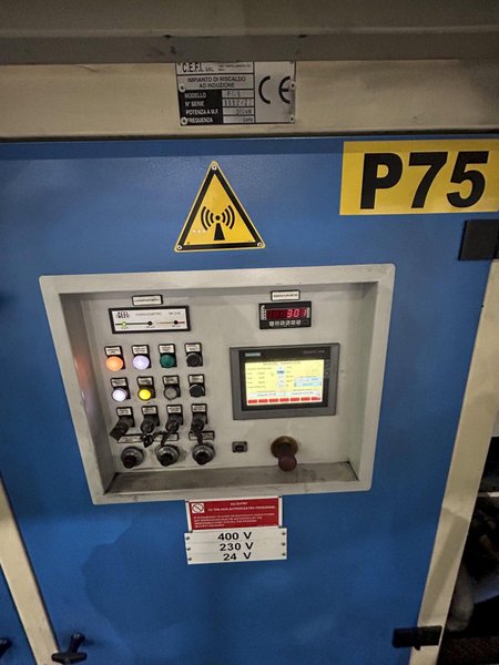 315 TON HYDROMEC HF-3150-CDS FORGING PRESS CELL W/ CEFI INDUCTION UNIT (NEW 2023)