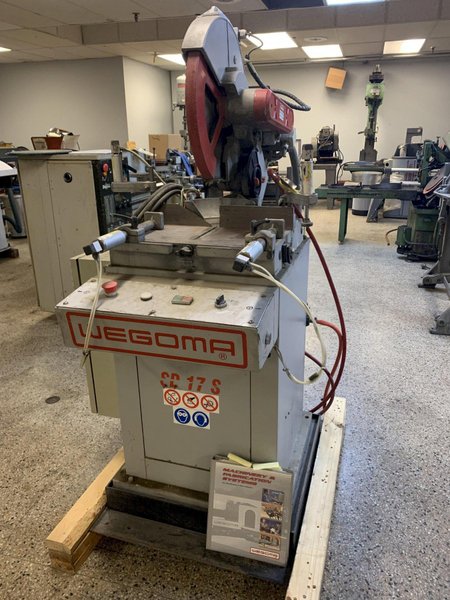 WEGOMA Model SD-17S Compound Miter Saw, S/N 017 0065, New 2002.