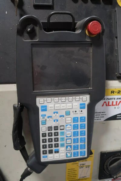 2017 Greenerd 4TA-900/700 - 60x60 900-Ton 4-Post Hydraulic Deep Draw Press - Includes Fanuc R-2000iB/210F Loading Robot