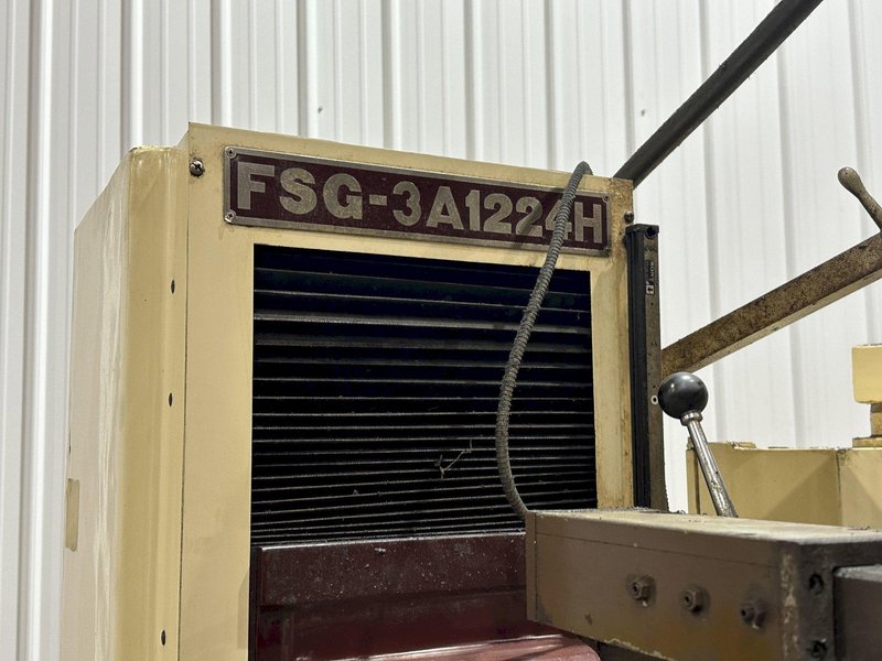 12" X 24" CHEVALIER MODEL #FSG-3A1224H 3 AXIS AUTOMATIC HORIZONTAL SURFACE GRINDER: STOCK #19824