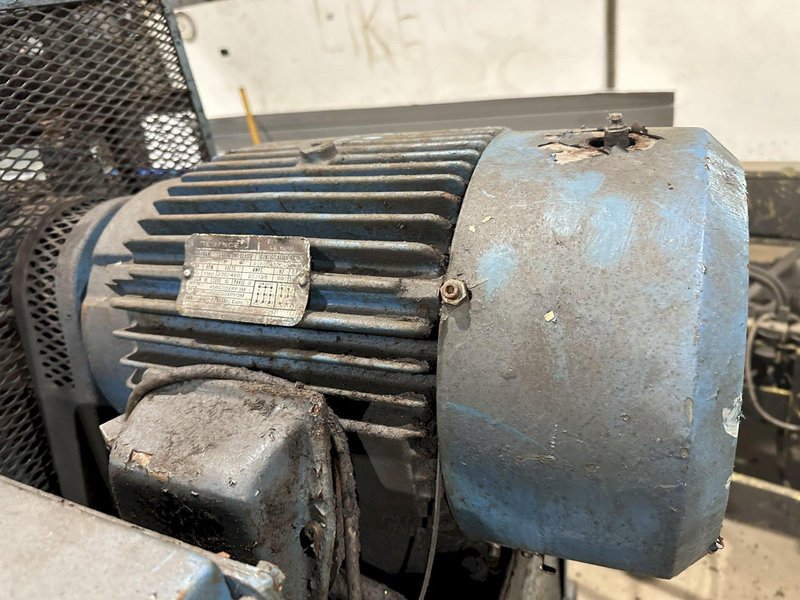 25 TON TISHKEN 4-POST CUTOFF PRESS, 2.5" STROKE: STOCK #19251