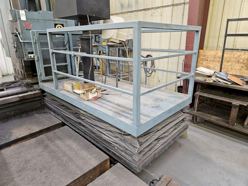6" GIDDINGS &amp; LEWIS CNC HORIZONTAL BORING MILL. STOCK #0239525
