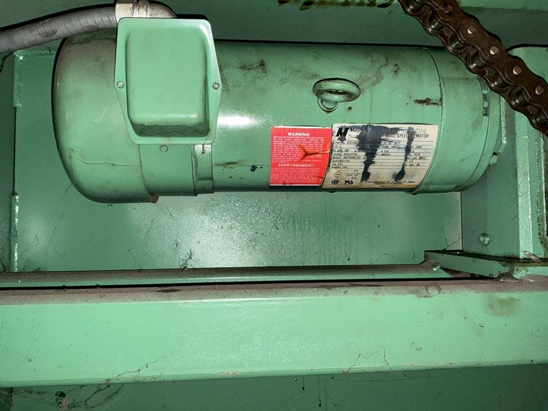 4,000 LBS x 18" COE MODEL #CPR-4018 MOTORIZED UNCOILER COIL REEL: YOBRO #26385