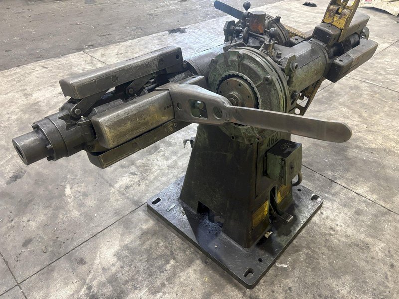 2,000 LBS X 12" LITTELL MODEL #20-12 DOUBLE END PULL OFF UNCOILER COIL REEL: STOCK #23711