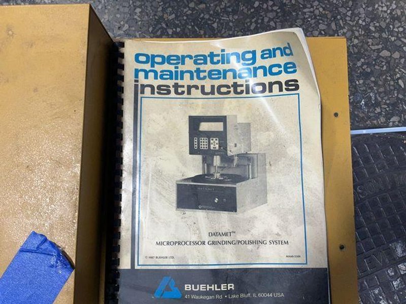 Buehler 13” Microprocessor Grinding/polishing System - 60-5501-250