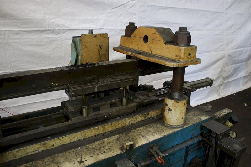 50 TON TISHKEN 3 HEADED PRE PUNCH PRESS: STOCK #75278