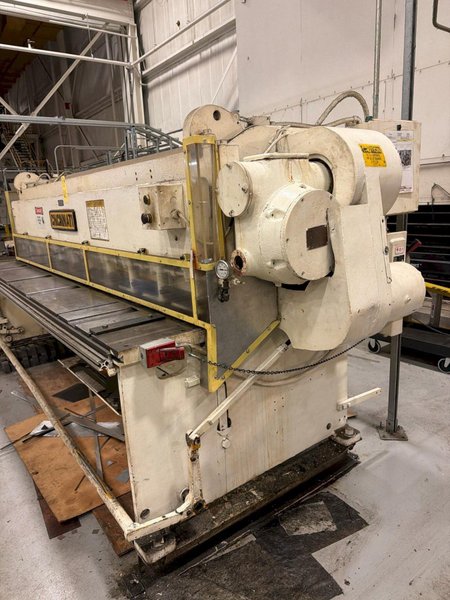 10' X 10 GA CINCINNATI MODEL 1010 MECHANICAL SHEAR: YOBRO #26397