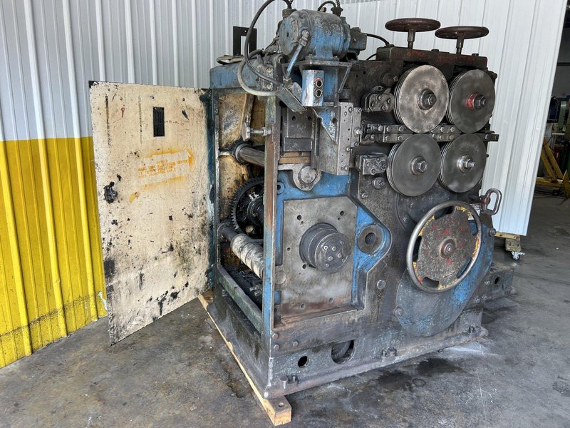 .313" X 4.63" TORRINGTON MODEL #W13A WIRE SPRING COILER / COIL MAKING MACHINE: STOCK #18807
