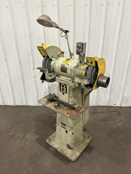HISEY DOUBLE END PEDESTAL GRINDER: STOCK #78080