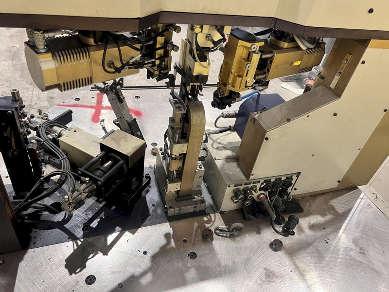 MEGOMAT MODEL #ASM3001A WIRE CUTTING &amp; PROCESSING MACHINE: STOCK #20096