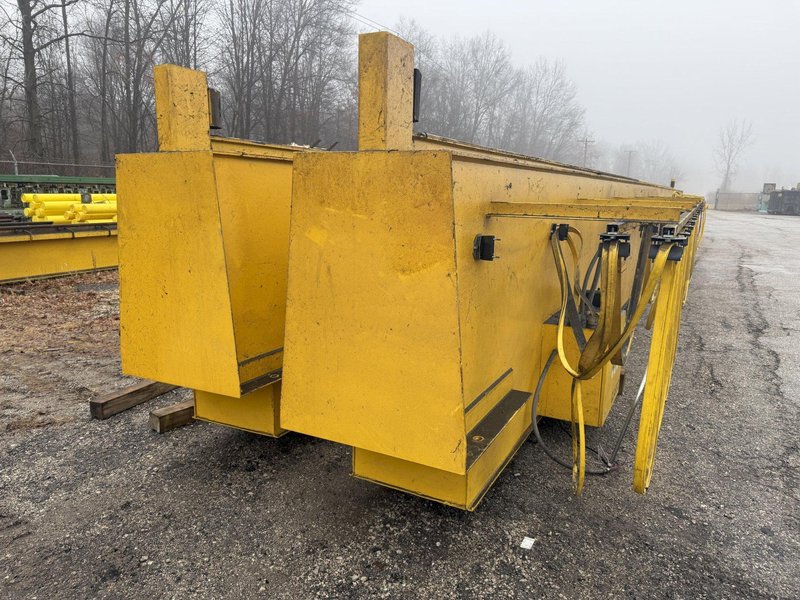 10 TON X 57’ SHAW-BOX DOUBLE GIRDER OVERHEAD BRIDGE CRANE, WITH 12.5 TON SHAW-BOX HOIST: YOBRO #24731