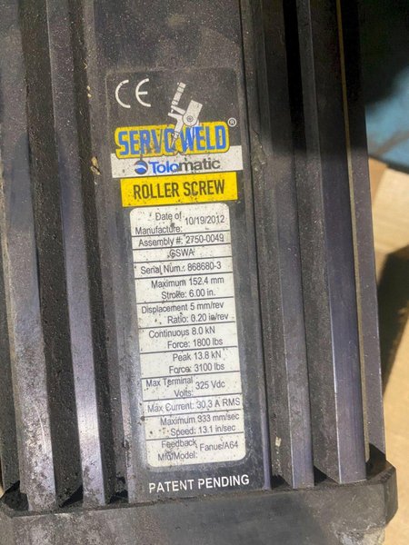 CENTERLINE CFSPIN-040-040-097 Pinch Type Weld Gun USED