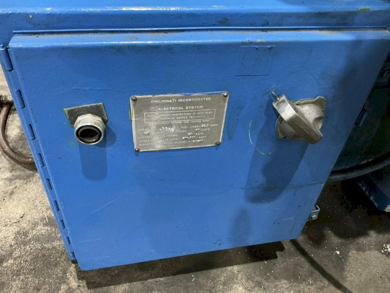 10' x 1/4" CINCINNATI MODEL #2CC10 MECHANICAL POWER SHEAR: