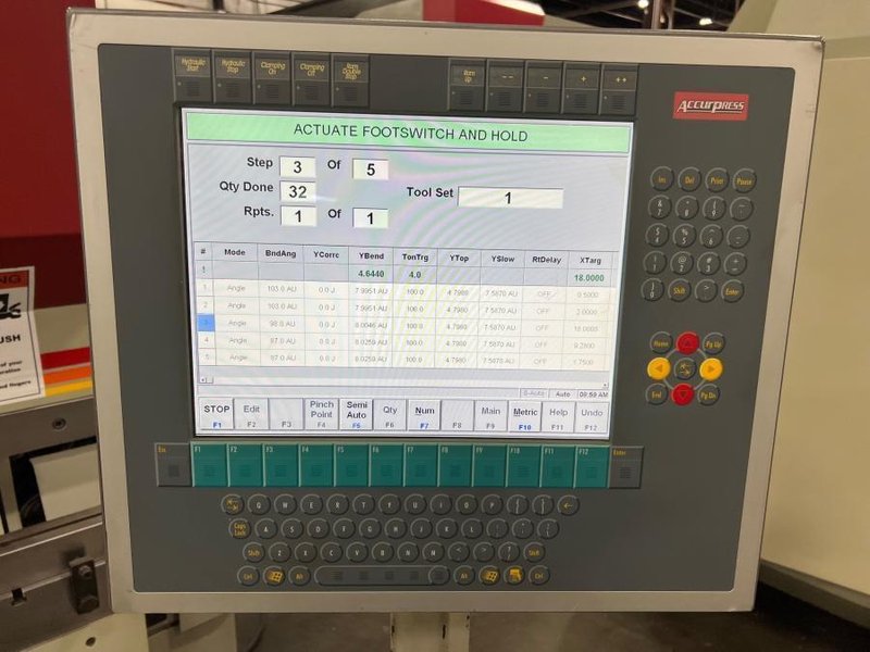 2007 Accurpress 71008 Press Brake (#6040)
