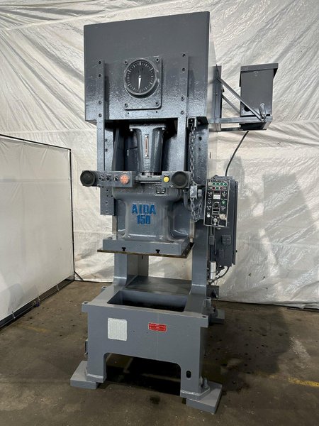 165 TON AIDA MODEL #NC1-150 GAP FRAME SINGLE CRANK PRESS