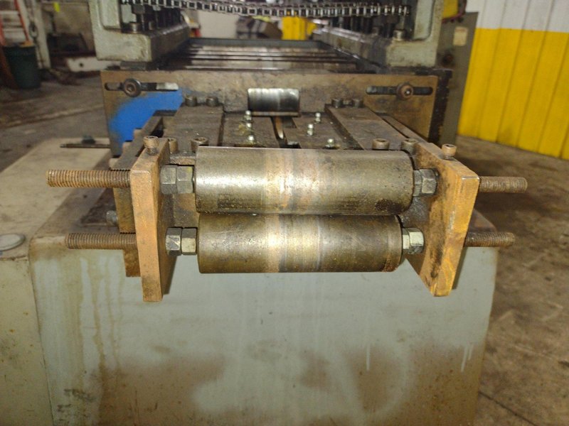 12" X .125" PA INDUSTRIES MODEL #SS127S 7 ROLL POWERED COIL STRIP STRAIGHTENER: YOBRO #24885