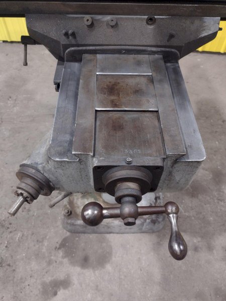 1 HP BRIDGEPORT MODEL J VERTICAL RAM TYPE MILL: STOCK 19390