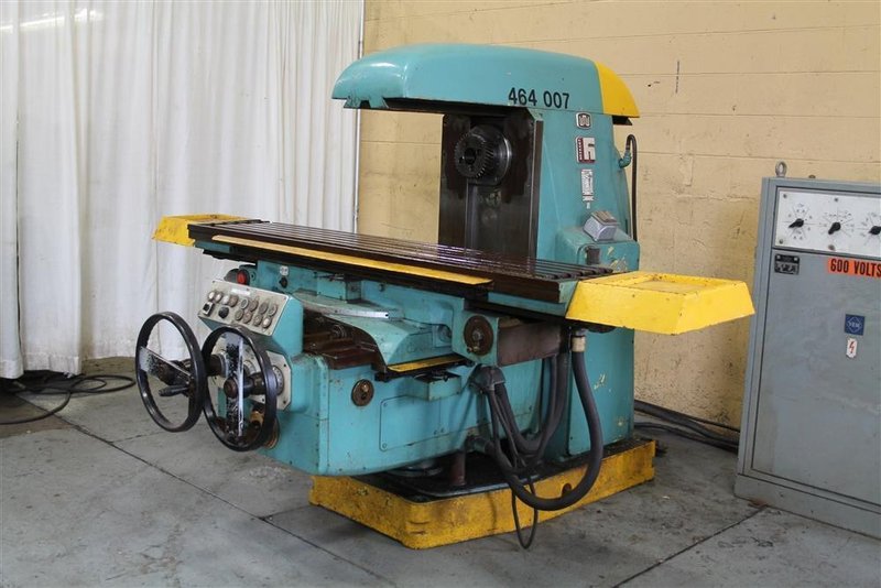 HECKERT MODEL #FU400II HORIZONTAL MILL:  STOCK #58578