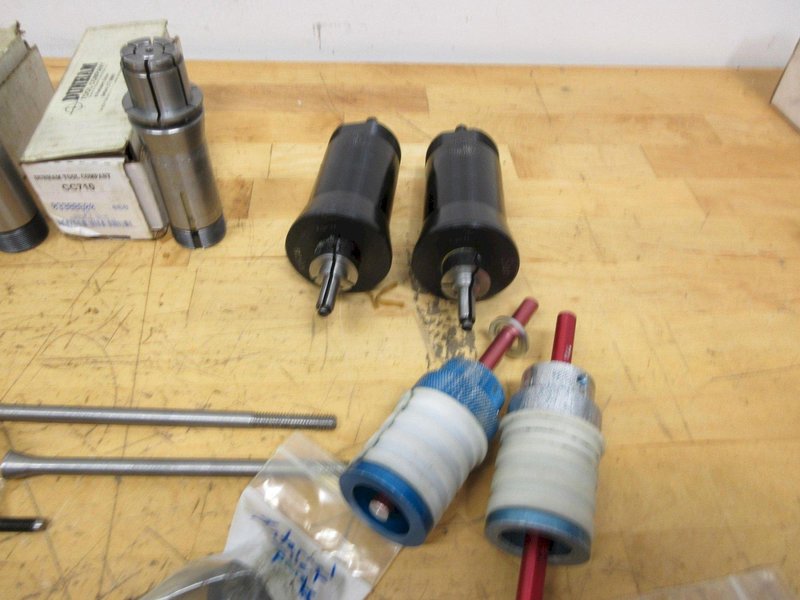 5C &amp; 16C Expanding Mandrel Collets with Back Stops and Accessories- Auction Item