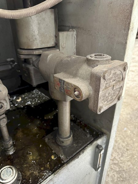 75 TON HANNIFIN HDYRAULIC STRAIGHTENING PRESS: STOCK #77127