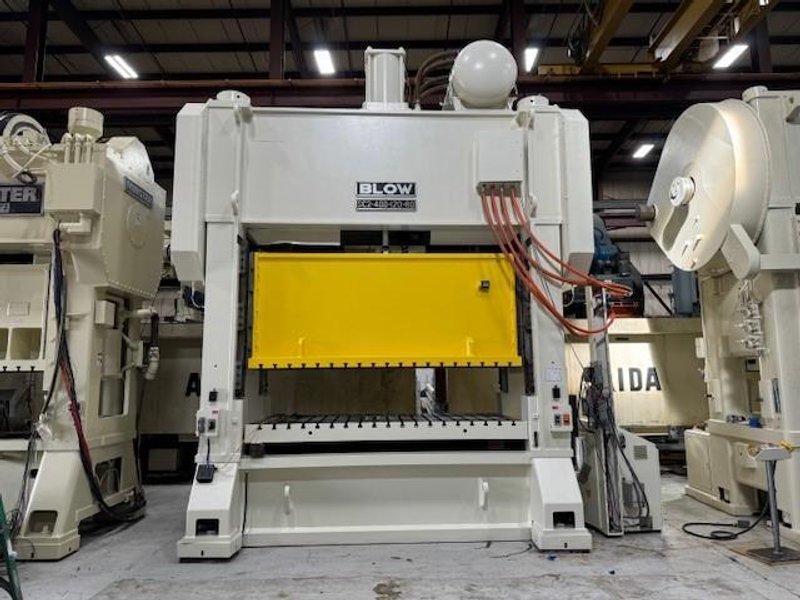 400-ton Blow Press #SC2-400-120-60 Straight Side Mechanical Metal Stamping Press For Sale, Year 2005