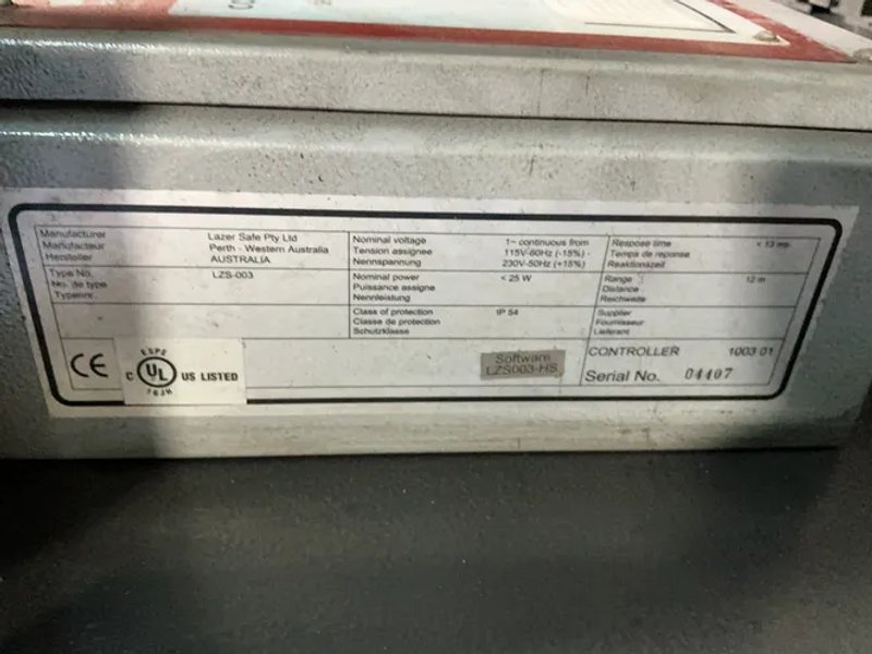 Amada 82” X 50 Ton Press Brake - Hft 50-20 S