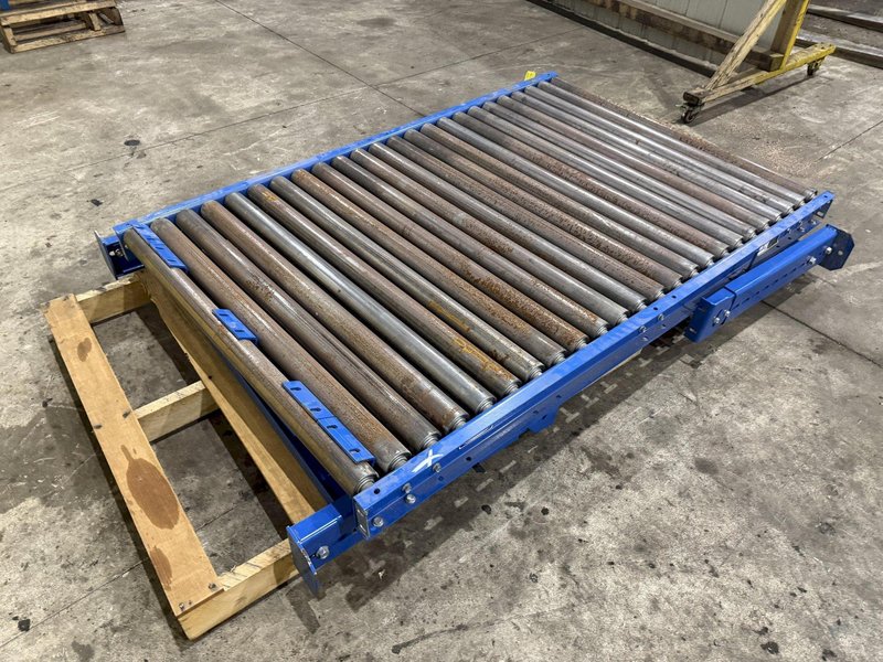48" X 96" LEWCO ROLLER CONVEYOR: STOCK #23307