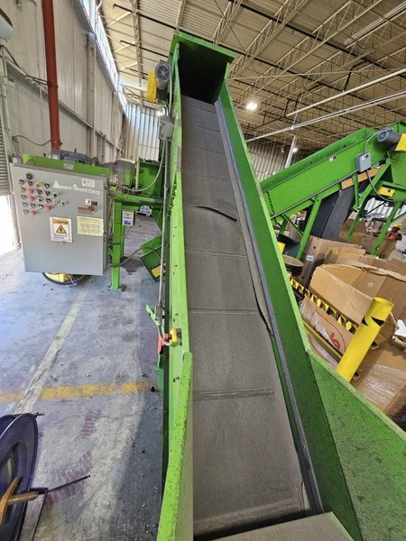 Ameri-Shred AMS-21030-PT Shredder, 2015 – Set up for Plastics.