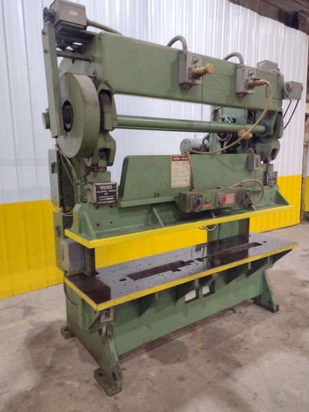35 TON VERSON 24" X 96" FLANGE BED MECHANICAL PRESS BRAKE: STOCK #20241