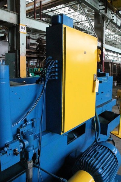 9 STATION DICKEY TURRET HEAD RAM FORMING MACHINE: STOCK #50073