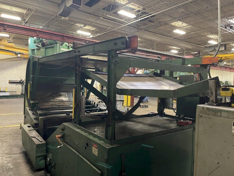 20,000 lbs x 72" Feed Lease Combination Coil Cradle Straightener - Coil Feed Equipment