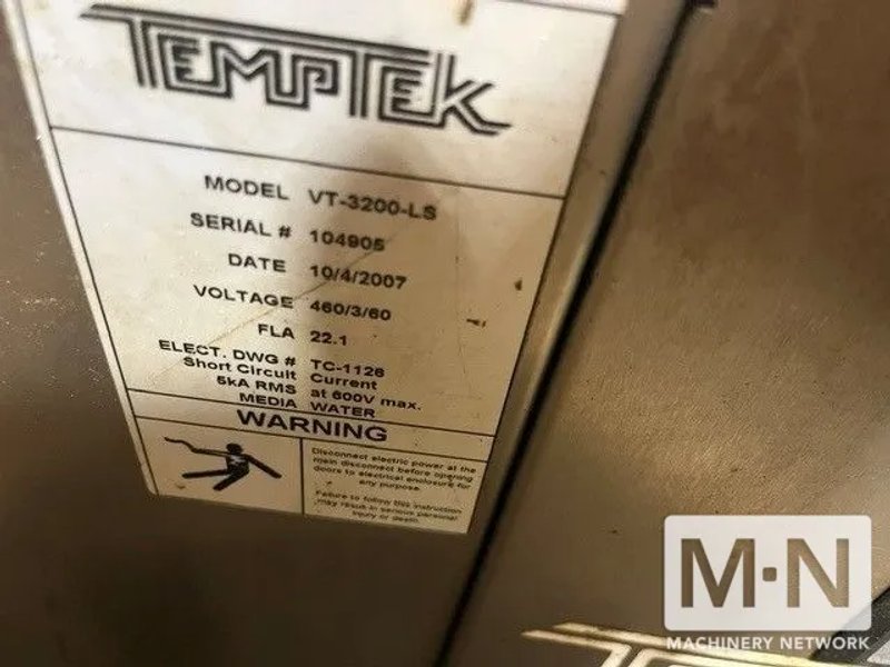 3 HP TEMPTEK MODEL VT3300-LS THERMOLATOR (10) AVAILABLE  MFG 2016- 2005