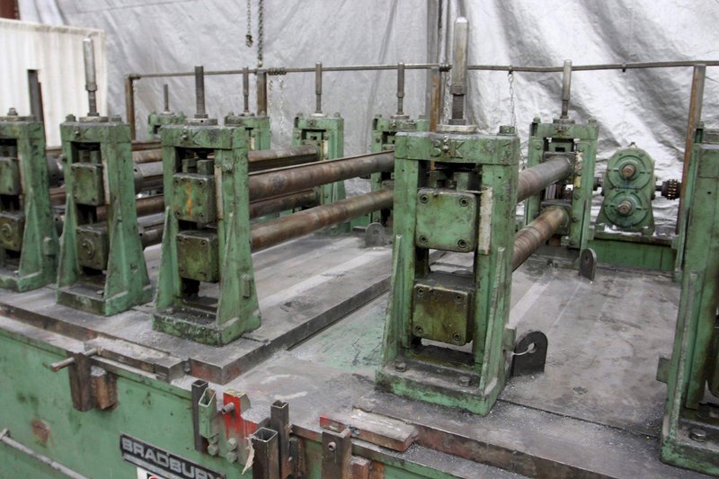 13 STANDS X 3" X 44" BRADBURY ROLLFORMER: STOCK #69558
