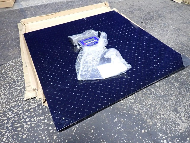 Industrial Scales 5000 Lbs / 48" X 48" Digital Floor Scale  - Lp760-4x4