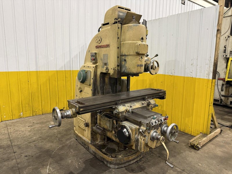 #3 CINCINNATI MODEL #310-14VDT VERTICAL MILL: YOBRO #25927