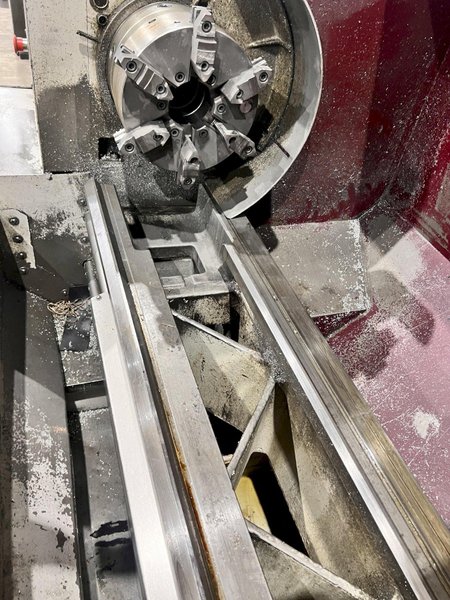 21" X 80" HARRISON ALPHA 550 CNC &amp; MANUAL COMBINATION LATHE: STOCK #21111