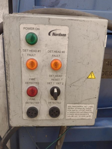 NORDSON POWDER COAT PAINT SYSTEM WITH FEEDER &amp; I-CONTROL: YOBRO #26271