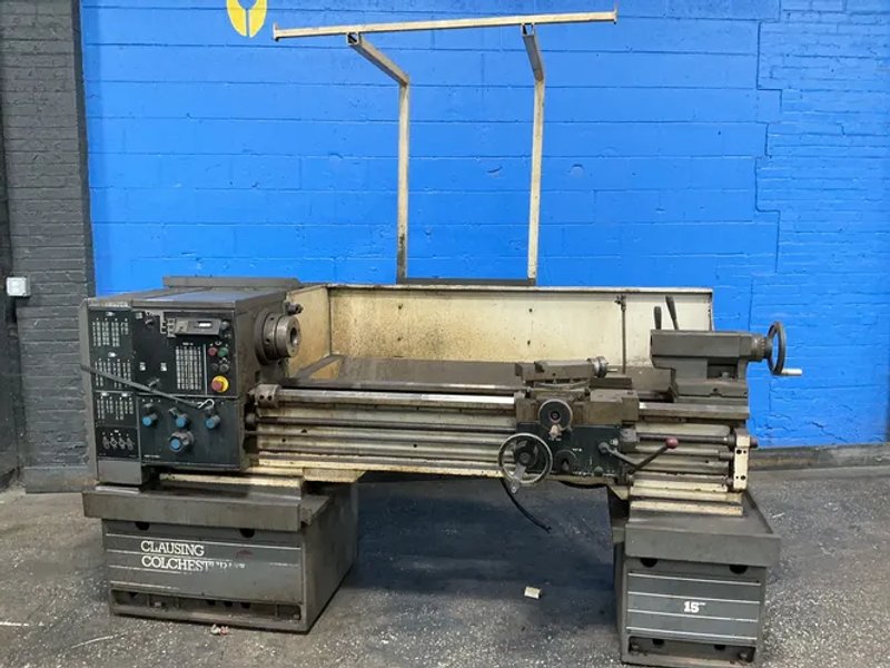 Clausing 15”x52” Lathe - Colchester 15”
