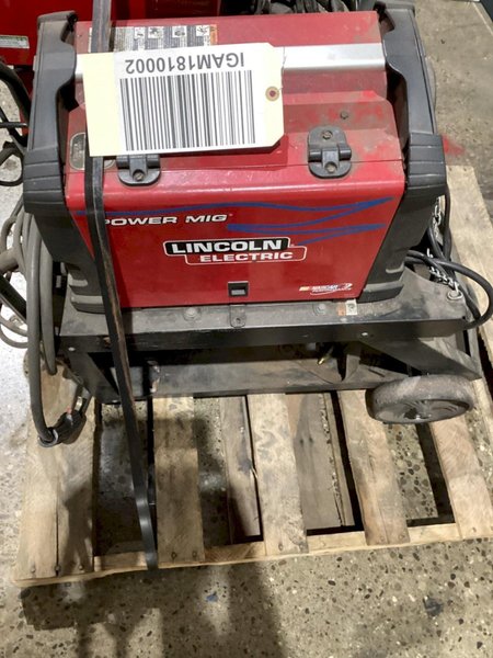 LINCOLN ELECTRIC POWER MIG 210 MP Mig Welder USED