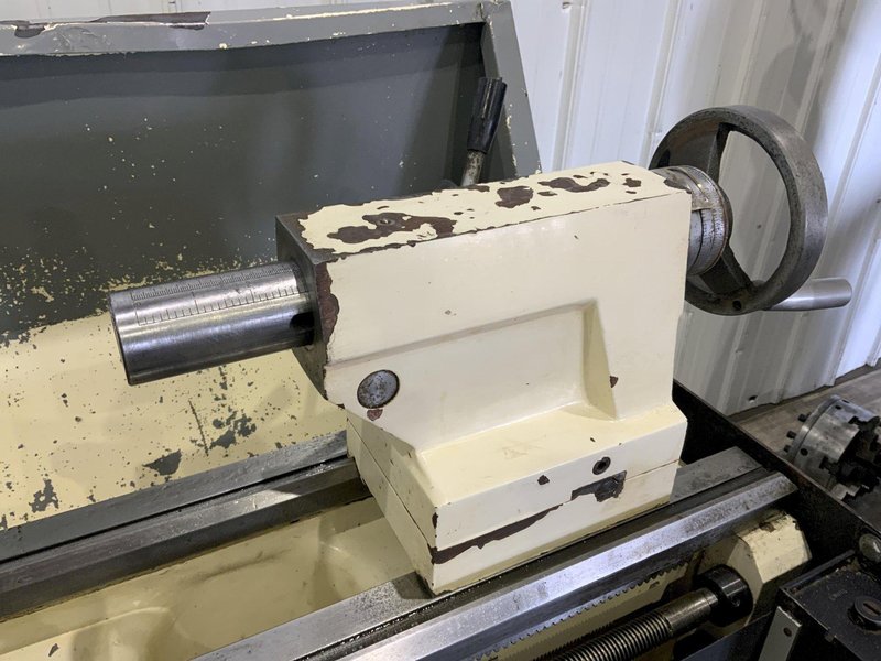 14" X 40" KENT MODEL #KLS-1440 GAP BED ENGINE LATHE: STOCK #80779