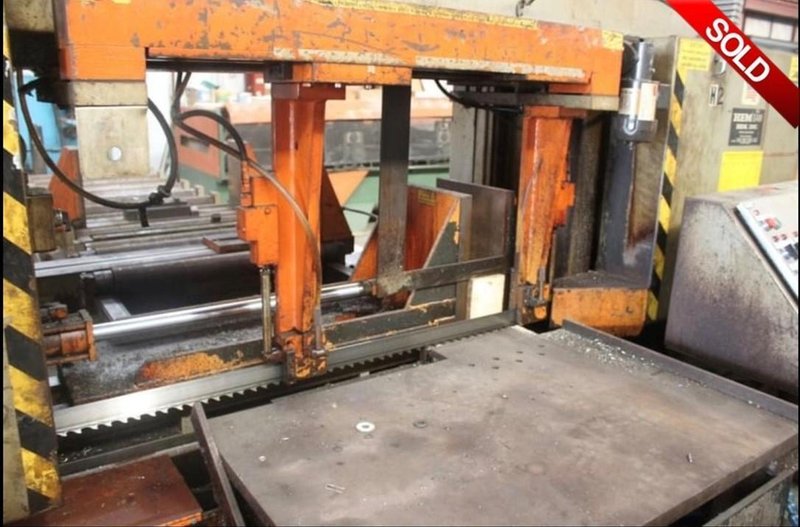 25 x 30 HEM H160LA-DC DOUBLE COLUMN PORGRAMMABLE AUTOMATIC HORIZONTAL BAND SAW